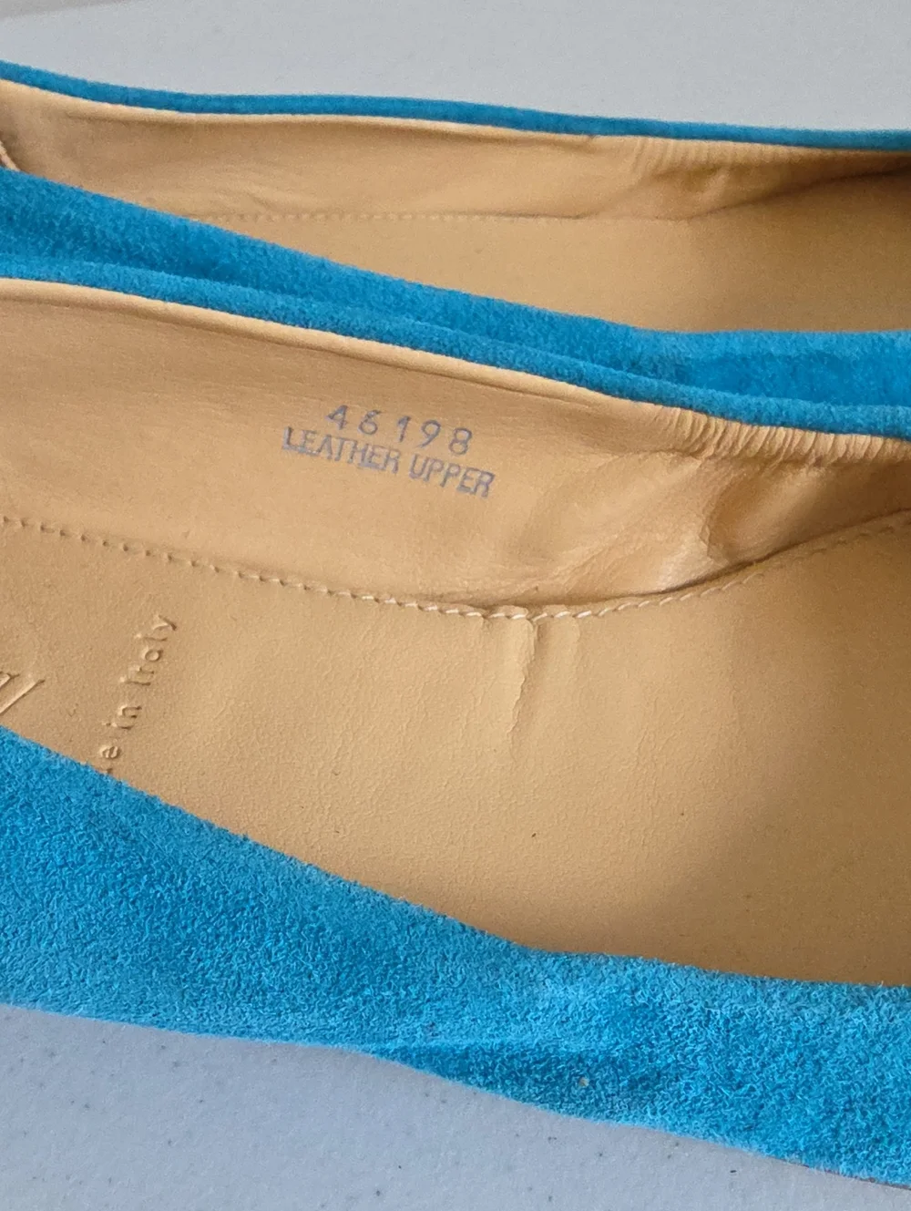 J.CREW | Ballet Flats Teal Blue Suede Sz 5